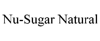 NU-SUGAR NATURAL