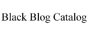 BLACK BLOG CATALOG