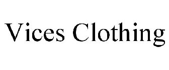 VICES CLOTHING