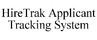 HIRETRAK APPLICANT TRACKING SYSTEM