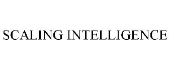 SCALING INTELLIGENCE