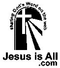 SHARING GOD'S WORD ON THE WEB JESUS IS ALL .COM