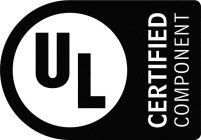 UL CERTIFIED COMPONENT