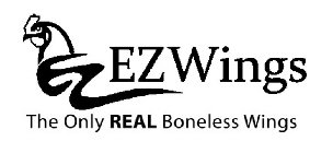 EZ EZ WINGS THE ONLY REAL BONELESS WINGS