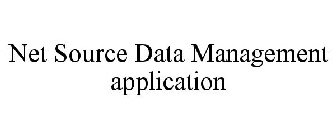 NET SOURCE DATA MANAGEMENT APPLICATION