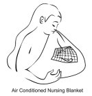 AIR CONDITIONED NURSING BLANKET