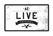 AE LIVE ORIGINAL USA 1977