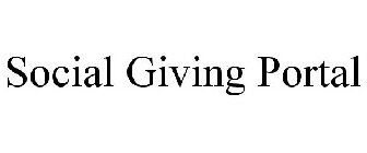 SOCIAL GIVING PORTAL