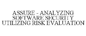 ASSURE - ANALYZING SOFTWARE SECURITY UTILIZING RISK EVALUATION