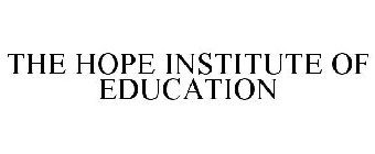 THE HOPE INSTITUTE OF EDUCATION