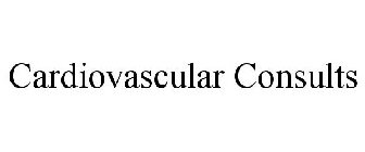 CARDIOVASCULAR CONSULTS