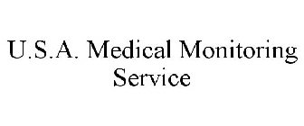 U.S.A. MEDICAL MONITORING SERVICE