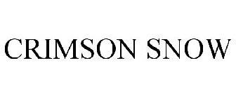 CRIMSON SNOW