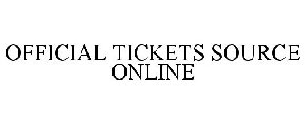 OFFICIAL TICKETS SOURCE ONLINE