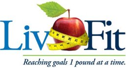 LIV FIT REACHING GOALS 1 POUND AT A TIME.