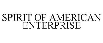 SPIRIT OF AMERICAN ENTERPRISE