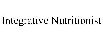 INTEGRATIVE NUTRITIONIST