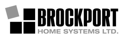 BROCKPORT HOME SYSTEMS LTD.