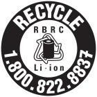 RECYCLE 1.800.822.8837 RBRC LI-ION