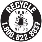 RECYCLE 1.800.822.8837 RBRC NI-CD