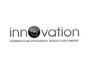 INNOVATION BUSINESS CLASS INTELLIGENCE WORLD CLASS COMFORT