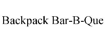 BACKPACK BAR-B-QUE