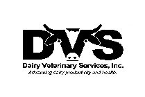 DVS DAIRY VETERINARY SERVICES, INC. ADVANCING DAIRY PRODUCTIVITY AND HEALTH.