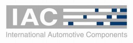 IAC INTERNATIONAL AUTOMOTIVE COMPONENTS