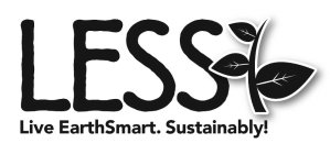 LESS LIVE EARTHSMART. SUSTAINABLY!