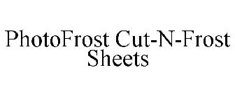 PHOTOFROST CUT-N-FROST SHEETS