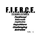 F.I.E.R.C.E. TRAINING SYSTEM BY PANNOZZO FUCTIONAL INTERVALS EXPLOSIVE REPETITIONS CHALLENGLNG EXTREME