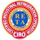 CIRO CERTIFIED INDUSTRIAL REFRIGERATIONOPERATOR EDUCATION EFFICIENCY DEVELOPMENT RE TA