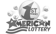 1ST AMERICAN LOTTERY 7 15 28 31 43