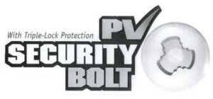 WITH TRIPLE-LOCK PROTECTION PV SECURITY BOLT