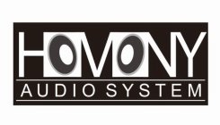 HOMONY AUDIO SYSTEM