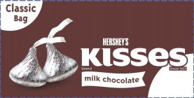 CLASSIC BAG HERSHEY'S KISSES BRAND SINCE 1907 MILK CHOCOLATE