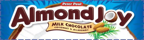 PETER PAUL ALMOND JOY MILK CHOCOLATE COCONUT & ALMONDS