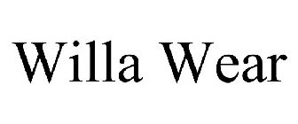 WILLA WEAR