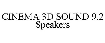 CINEMA 3D SOUND 9.2 SPEAKERS