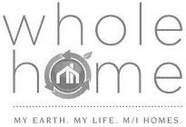 WHOLE HOME MY EARTH MY LIFE M/I HOMES
