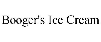 BOOGER'S ICE CREAM
