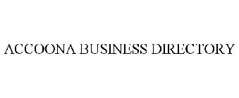 ACCOONA BUSINESS DIRECTORY