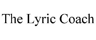 THE LYRIC COACH