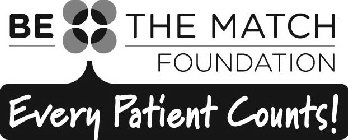 BE THE MATCH FOUNDATION EVERY PATIENT COUNTS!