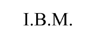 I.B.M.