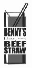BENNYS BLOODY MARY BEEF STRAW