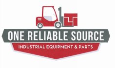 ONE RELIABLE SOURCE INDUSTRIAL EQUIPMENT & PARTS