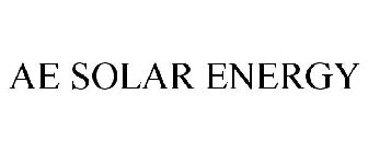 AE SOLAR ENERGY