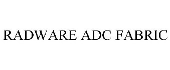 RADWARE ADC FABRIC