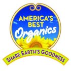 AMERICA'S BEST ORGANICS SHARE EARTH'S GOODNESS